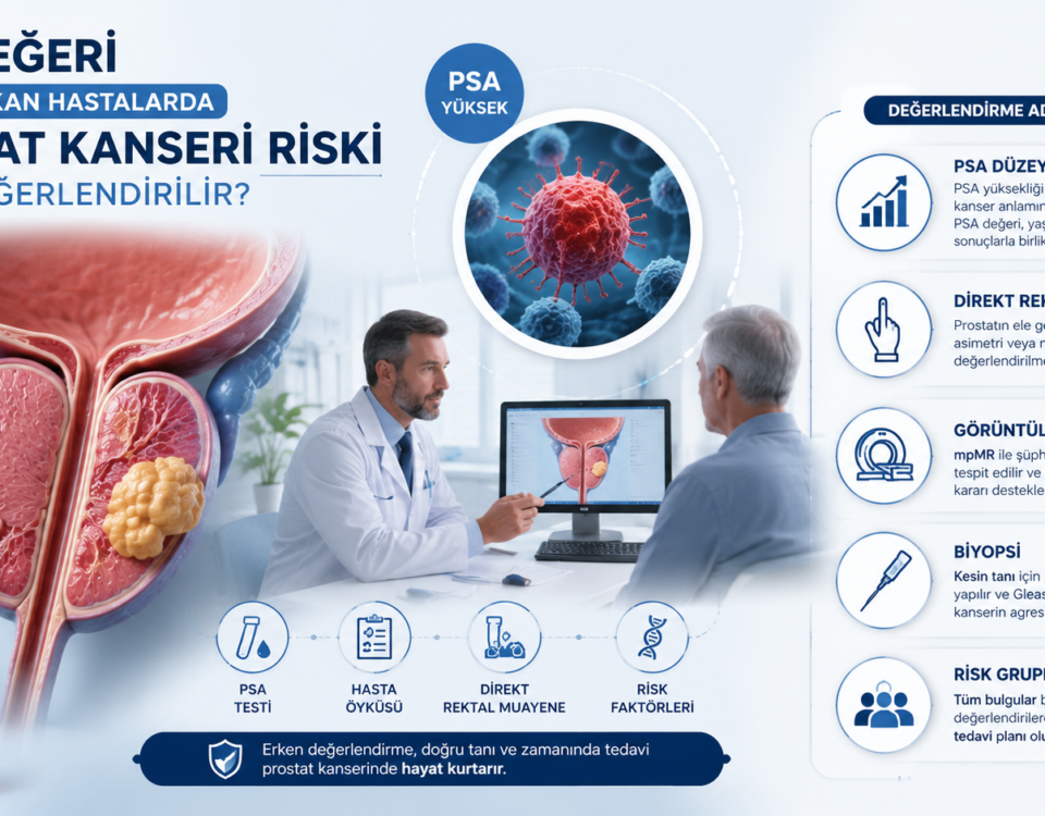 PSA Değeri Yüksek Çıkan Hastalarda Prosat Kanseri Riski Nasıl Değerlendirilir
